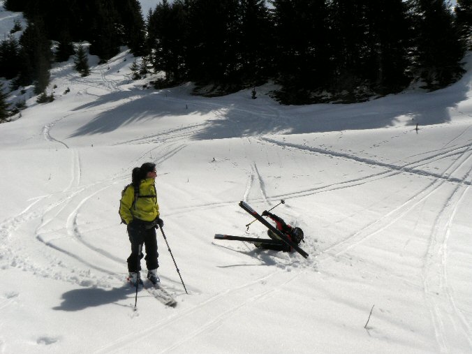 Mont Charvin 78.jpg - Et on se met quelques gamelles